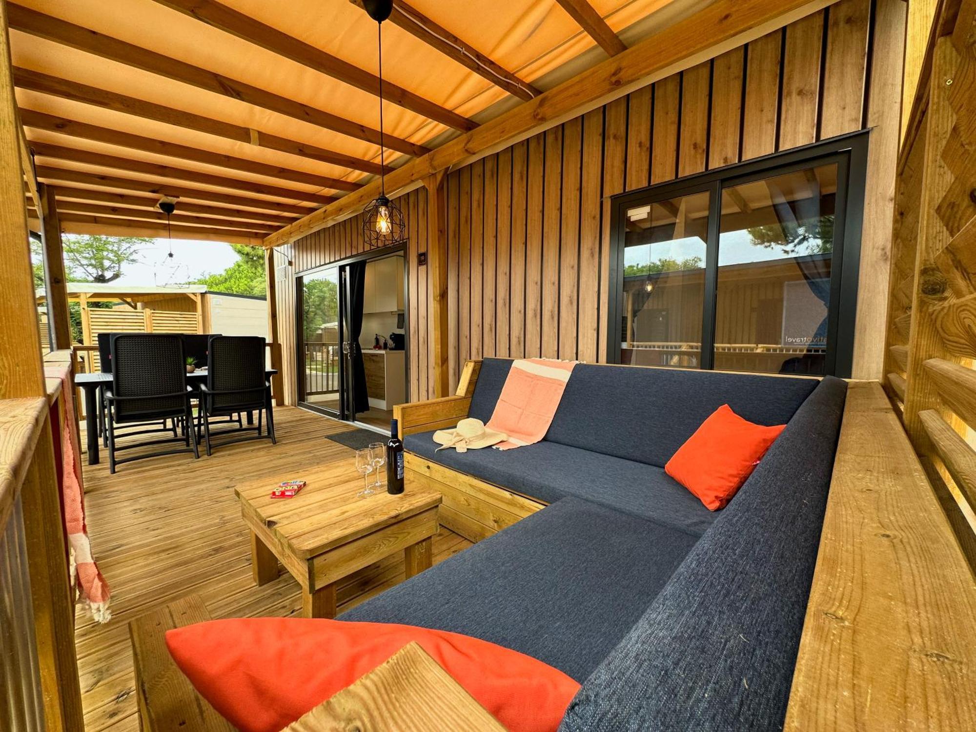 Estivo Premium Deluxe Mobile Homes On Camping Malibu Beach Lido di Jesolo Esterno foto
