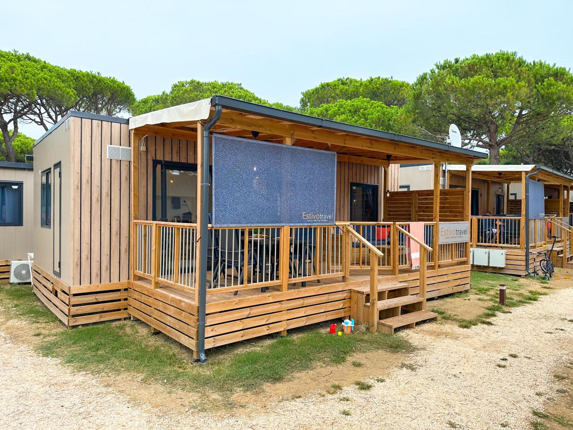 Estivo Premium Deluxe Mobile Homes On Camping Malibu Beach Lido di Jesolo Esterno foto